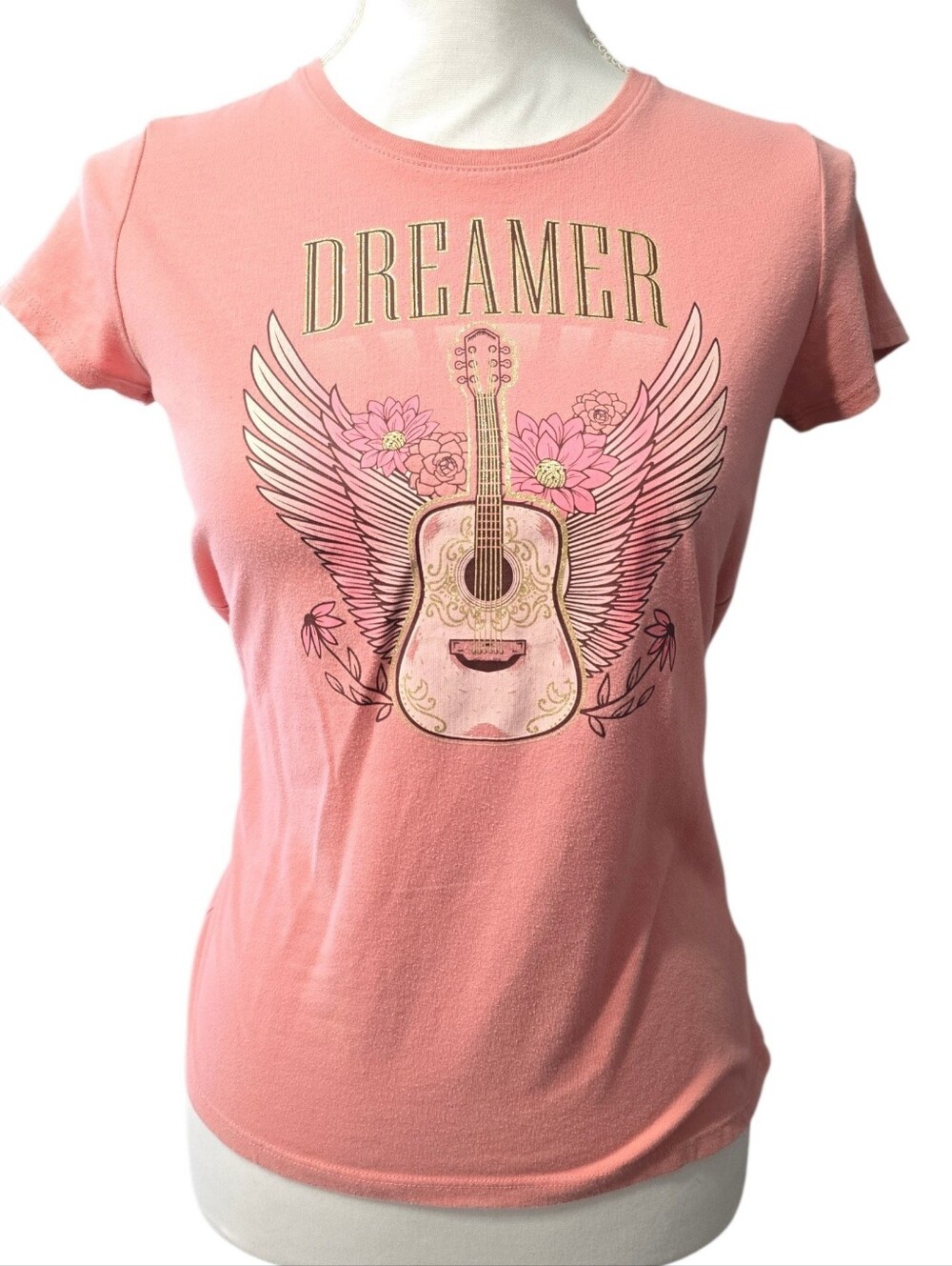 Place Pink 'Dreamer' Graphic Short-Sleeve Tee